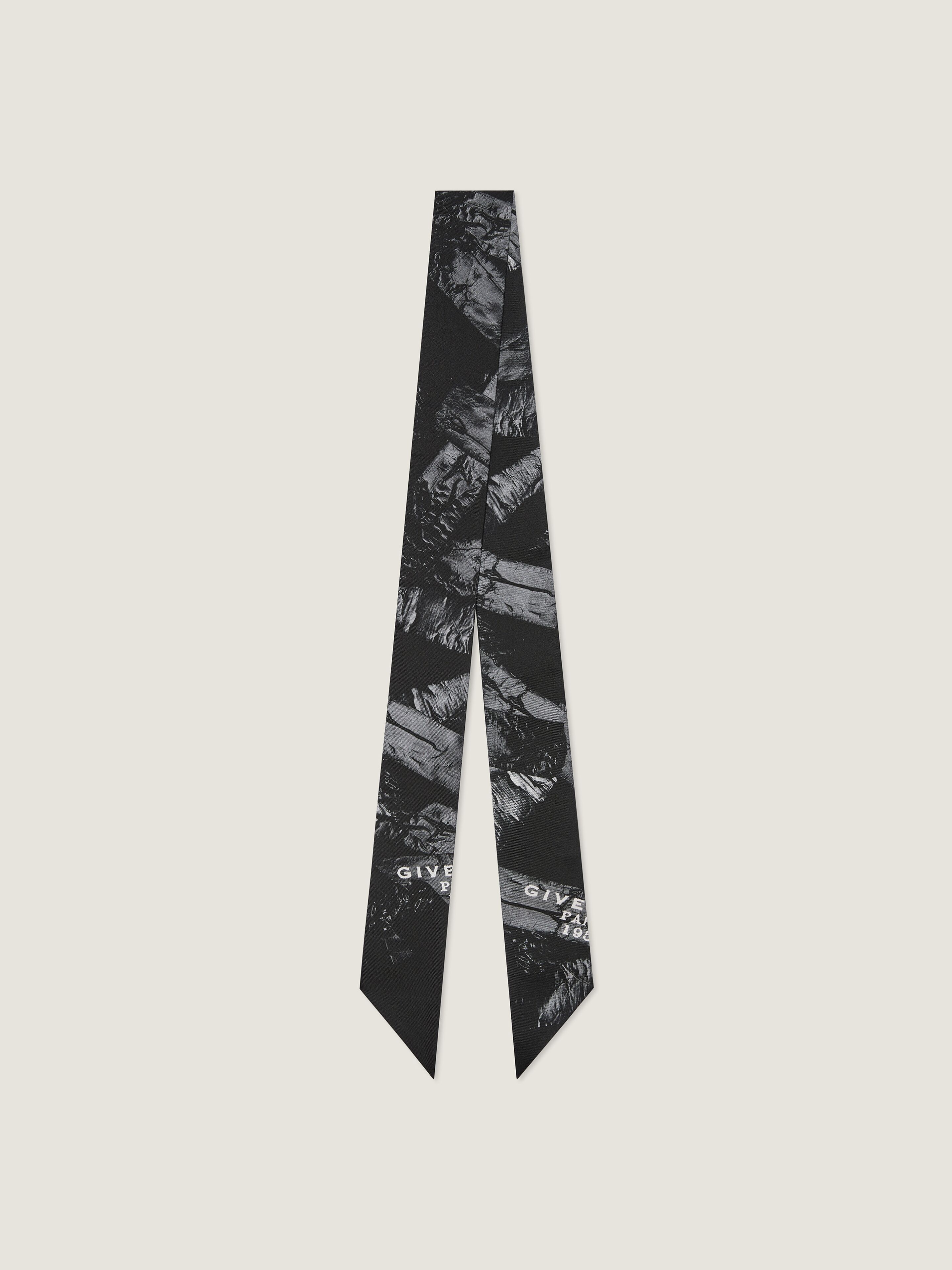 GIVENCHY Tape bandeau in silk